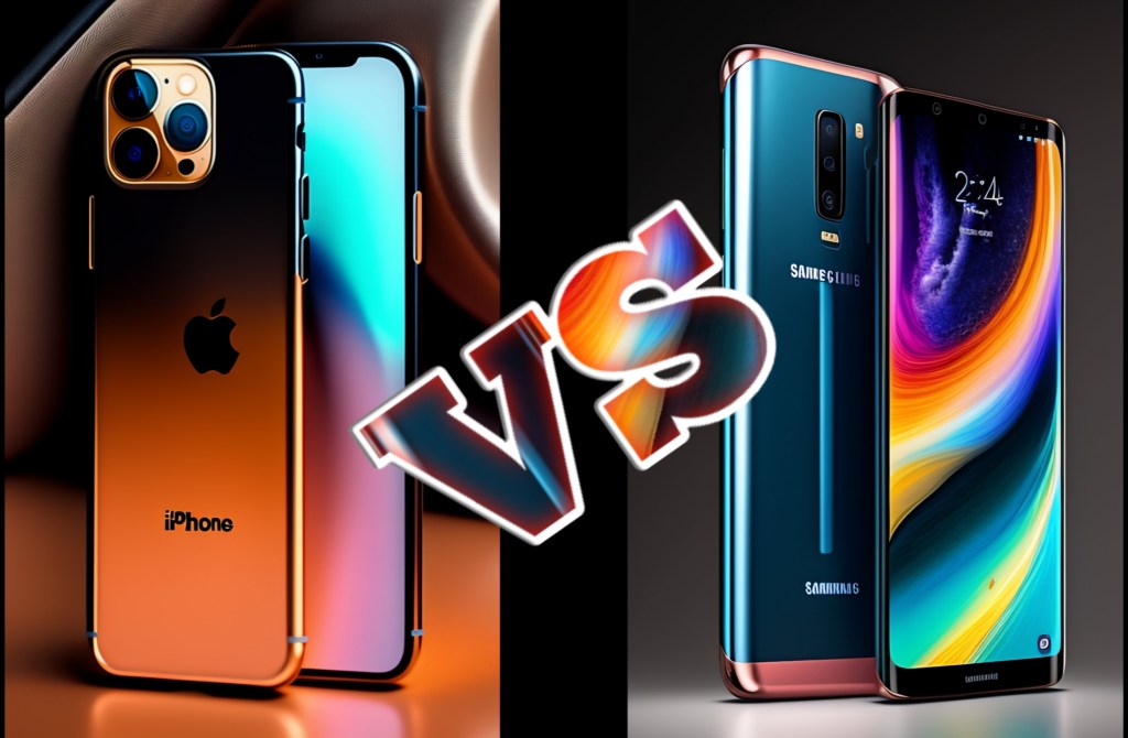 Amazing Contrast between iPhone and&nbsp;Samsung